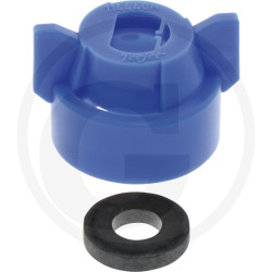 Bajonettmutter SW 8 Blau inkl.Dichtung