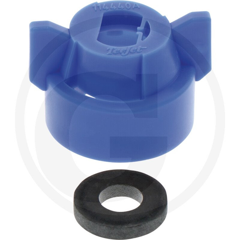 Bajonettmutter SW 8 Blau inkl.Dichtung