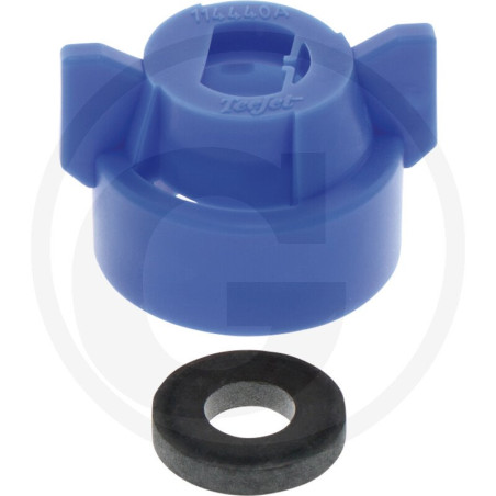 Bajonettmutter SW 8 Blau inkl.Dichtung