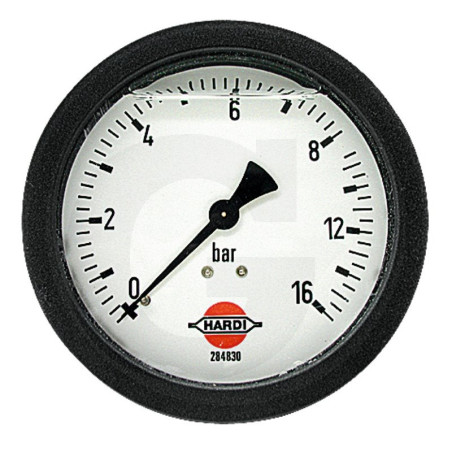 Hardi 284830 Manometr 0-16bar 1/4" tył, glicerynowy fi100mm