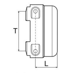 Zaślepka T6F 24 mm