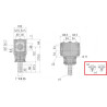 Przekładnia T 1,46:1 1i3/8"Z6/SKT36mm GR