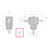 Przekładnia T 1:1 1i3/8"Z6/1i3/8"Z6/1i3/8"Z6 GR