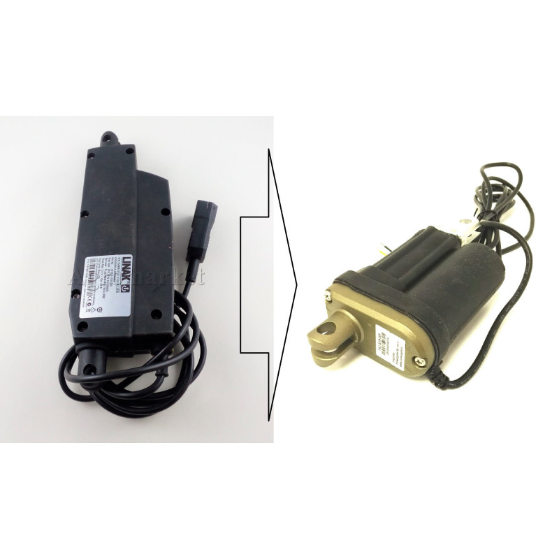 Elektrosiłownik kpl. LINAK LA12. 40mm zamieniny na nowy typ