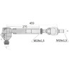 Drążek kierowniczy stożek-28,9/32,4, M27x1,5R L-414mm,
