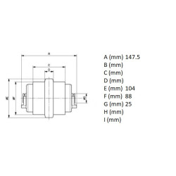 Rolka jezdna 231/28600, UF023Z6C
