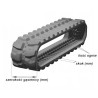 Gąsienica gumowa 250/52,5/76 