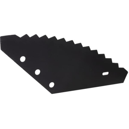 Nóż paszowozu 528x274x6 mm Ø 22 mm z węglikiem