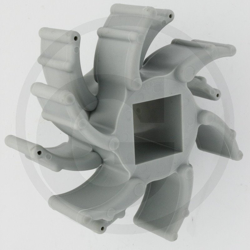 08800561 Grimme Gwiazdka szary, 6 palców 162 x73 x 40 mm