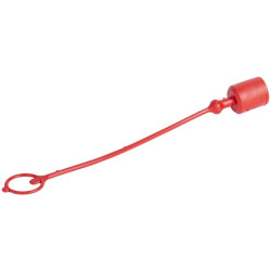 Zatyczka chroniąca od kurzu 1/2" czerwona do HNV-M