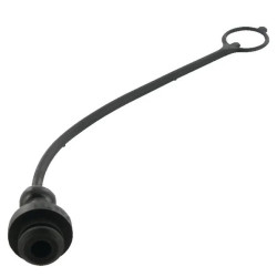 Zatyczka gniazda  ISO 6,3 - niebieska NV 1/4"