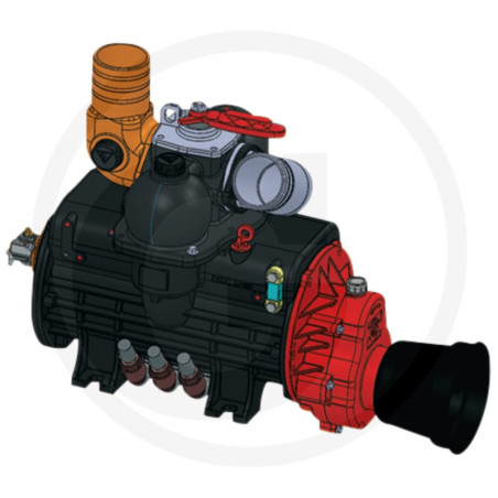 Pompa Ballast 13500 MA LA SX D100 LONG LIFE z chłodzeniem przez eżektor powietrza