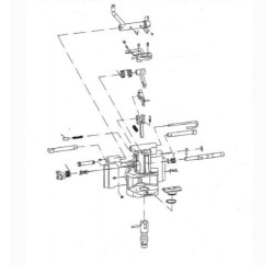 Zestaw dźwigni HS1710KUDE1 Sauermann HS1710KUDE1