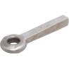 Ucho zaczepu 40x40 mm