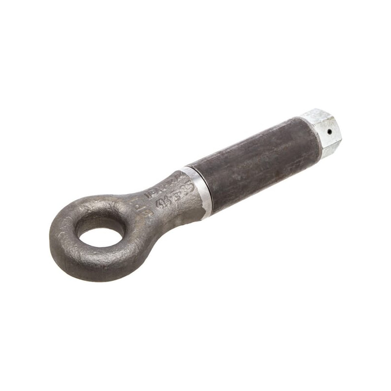 Ucho zaczepu obrotowe do wspawania, E414, Ø 45 mm L-370 mm 2050 kg 6T