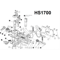 Zestaw elementów wewnętrznych HS17001KUDE16 Sauermann 8716106954032