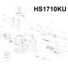Zestaw uchwytu HS1710KUDE4 Sauermann HS1710KUDE4