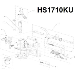 Śruba ustalająca HS17001KUDE21 Sauermann HS17001KUDE21