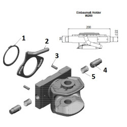 Kołek sprężysty zwijany 10x30 mm Scharmüller 107131000