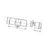 Lampa zespolona, tylna, prawa 2SD001680281 Hella 4082300051322