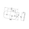 Lampa zespolona, tylna 2VB998232211 Hella 9002920111966