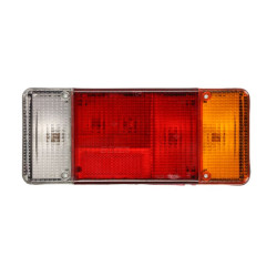 JCB 700/38100 Lampa tylna L/P (12/24V, biały/czerwony/pomarańczowy, z kierunkowskazem, ze światłem cofania, światło pozycyjne) A
