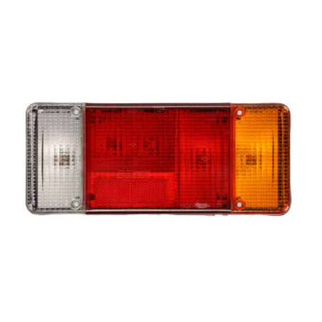 JCB 700/38100 Lampa tylna L/P (12/24V, biały/czerwony/pomarańczowy, z kierunkowskazem, ze światłem cofania, światło pozycyjne) A