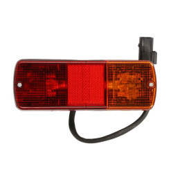 JCB 700/41600 Lampa tylna L/P (P21W/R5W, 12/24V, czerwony/żółty, z kierunkowskazem, ze światłem stopu, światło pozycyjne, z pod 