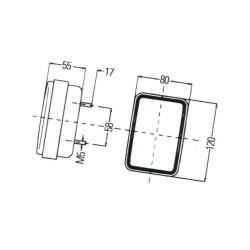 Lampa zespolona, tylna 2SD997131051 Hella 9002920083171