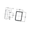 Lampa zespolona, tylna 2SD997131051 Hella 9002920083171