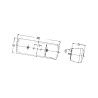 Lampa zespolona, tylna, prawa 2SD001688141 Hella 4082300051377