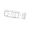 Lampa zespolona, tylna, lewa 2SK003567651 Hella 4082300046991