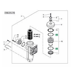 Rau-Pierścień samouszczelniający 55,25x2,62 75° RG00047512 Kverneland / Rau 9000047512000