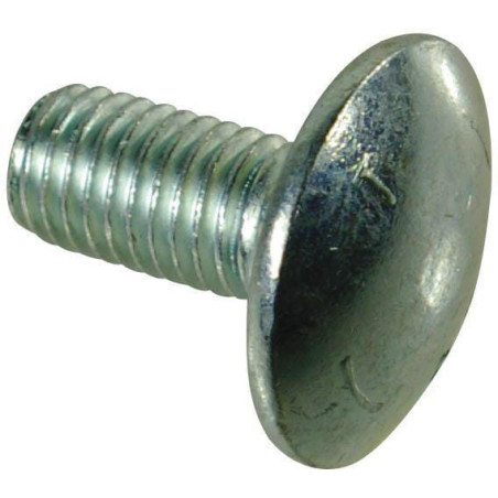 Śruba okrągła płaska M12x25