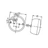 Lampa zespolona, tylna 2SD001685231 Hella 4082300051346