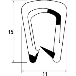 Osłona krawędzi, 20 m