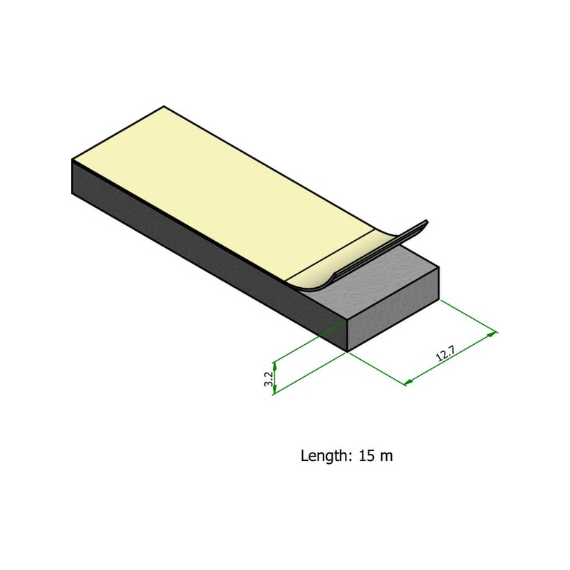 Pasek uszczelniający 12.7x3.2 mm