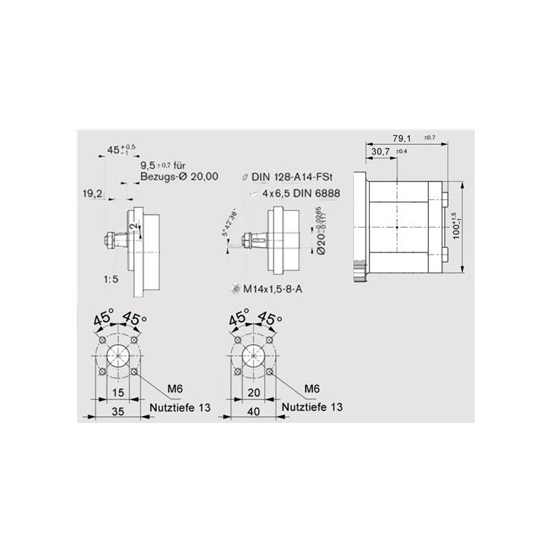 Hydrauliczna pompa zębata 0 510 445 300 Bosch