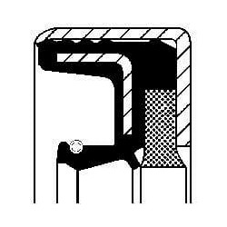 Simmering 75x102x14 combi 72NBR 3019953X1N Corteco 3358960019073