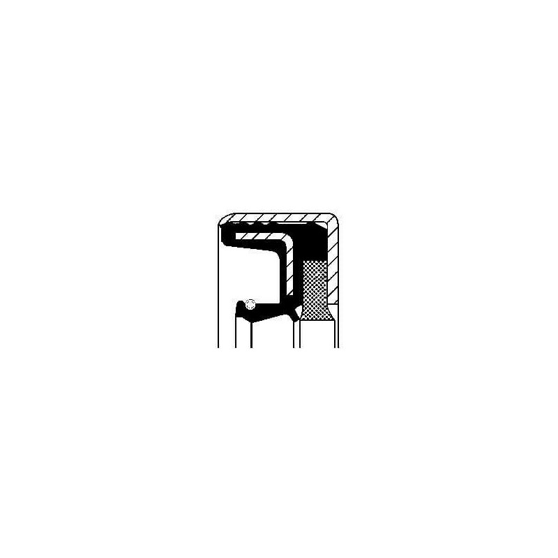 Simmering 75x102x14 combi 72NBR 3019953X1N Corteco 3358960019073