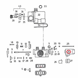 Rau-Cewka magnetyczny RG00047271 Kverneland / Rau 9000047271006