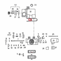 Zawleczka zabezpieczająca 2,5 x 20 L105mm
