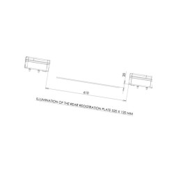 Lampa zespolona tylna LED, 476, 12 V - 24 V