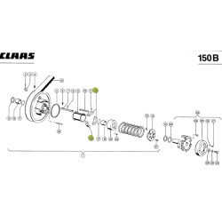 Wkładka sprzęgła młocarni Claas 000603016, 603016