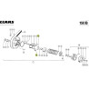 Claas 000603016.0, 603016.0 - Klocek teflonowy oryginał jag03-0053 (603016)