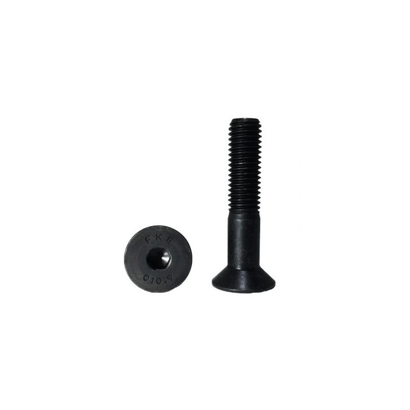 Śruba M16x80 kl.10.9 imbus stożek półgwint czarna