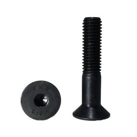 Śruba M16x80 kl.10.9 imbus stożek półgwint czarna