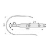Osłona podbieracza Krone Comprima CF 155, CV 150, F 125, F 155, V 150, Ultima CF 155