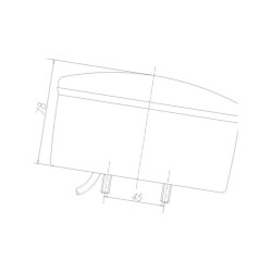 Lampa zespolona pozycyjna boczna 233z 12V-24V LED