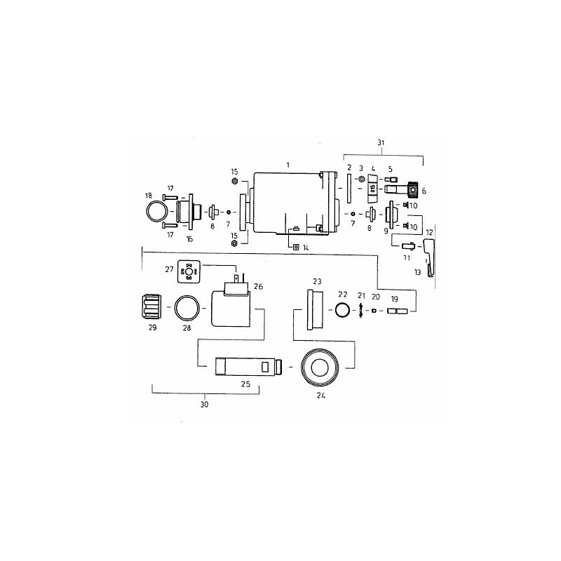 Zawór kpl. Rau